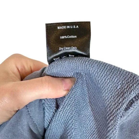 RHUDE Logo Embroidered Quarter-Zip Sweater Sweatshirt - Picture 12 of 13
